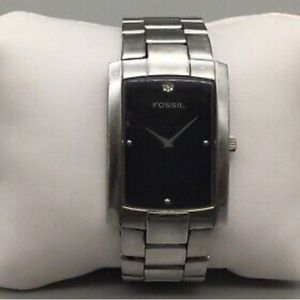 Silver stainless steel Fossil watch
